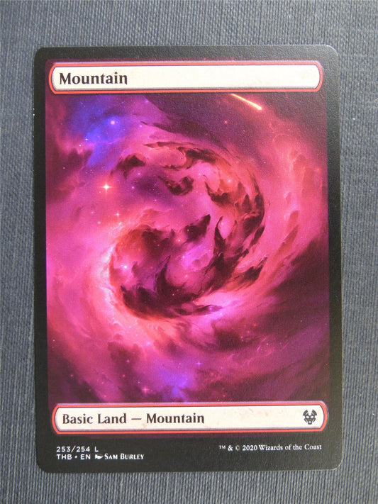 Mountain 253/254 full art - Mtg Magic Cards #35E