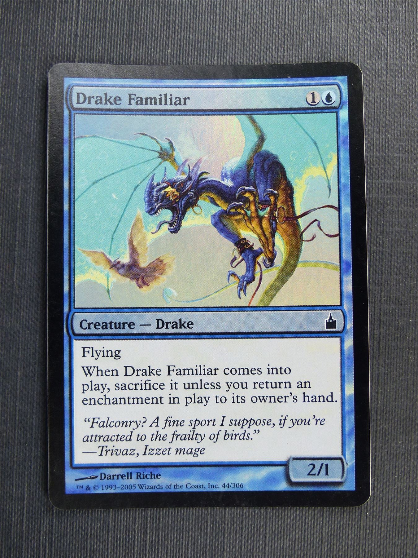 Drake Familiar Foil - Mtg Magic Cards #58T
