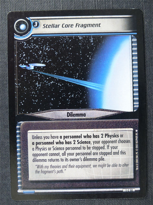 Stellar Core Fragment - Star Trek Cards #UW