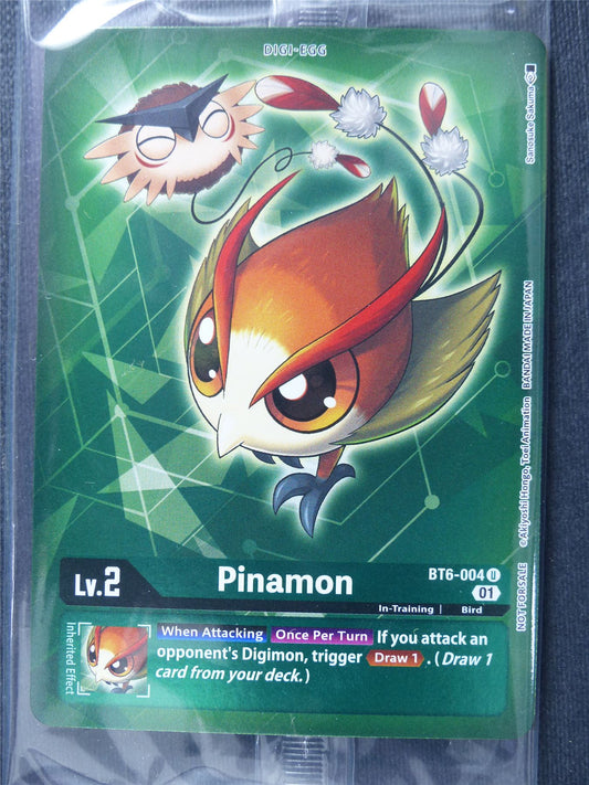 Pinamon BT6-004 U alt art sealed - Digimon Cards #FH