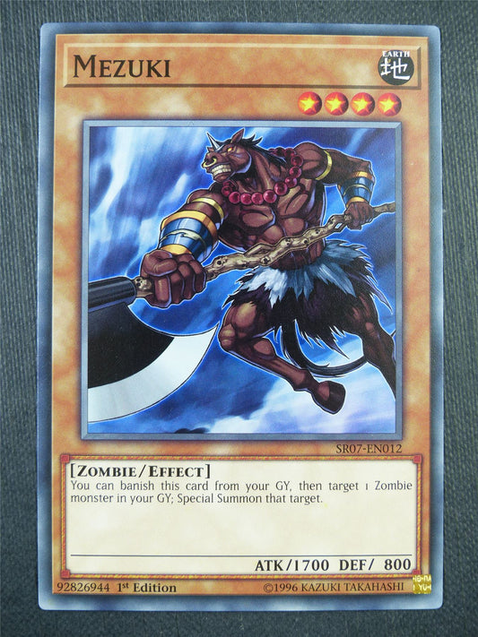 Mezuki SR07 - 1st ed Yugioh Card #9AZ