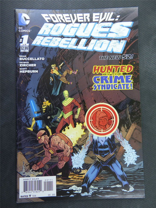 FOREVER Evil - Rogues Rebellion #1 - DC Comic #15Y