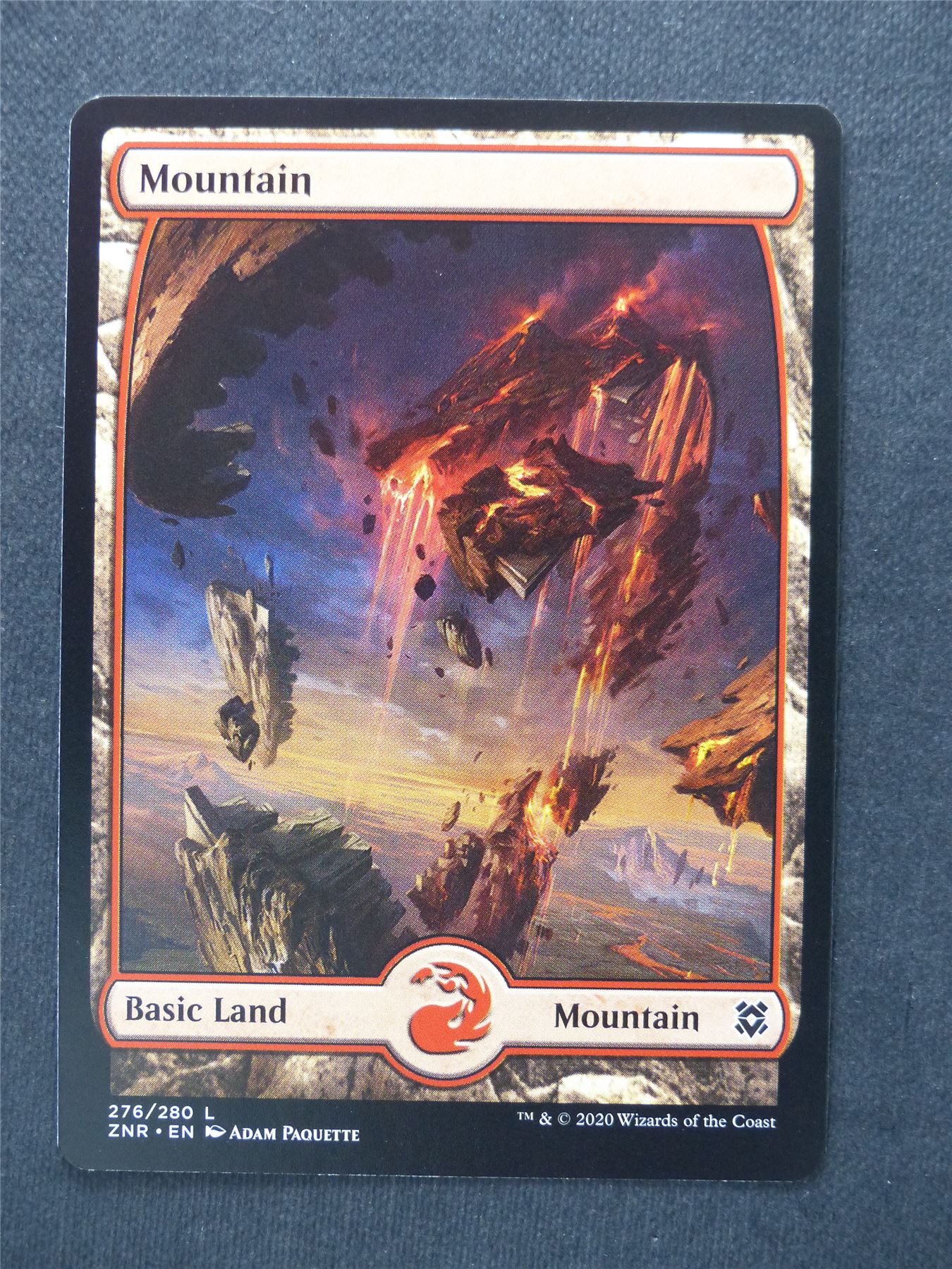 Mountain Full Art 276/280 - Mtg Magic Cards #87