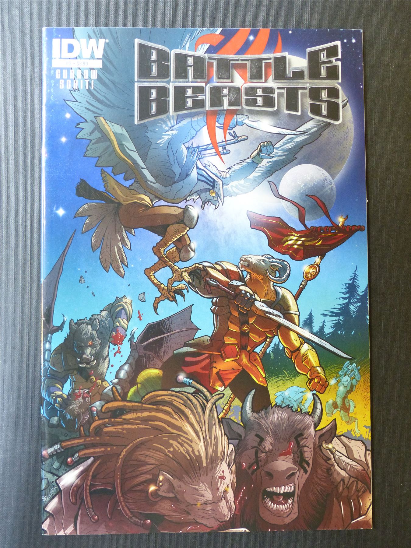 BATTLE Beasts #3 - IDW Comics #1Z5