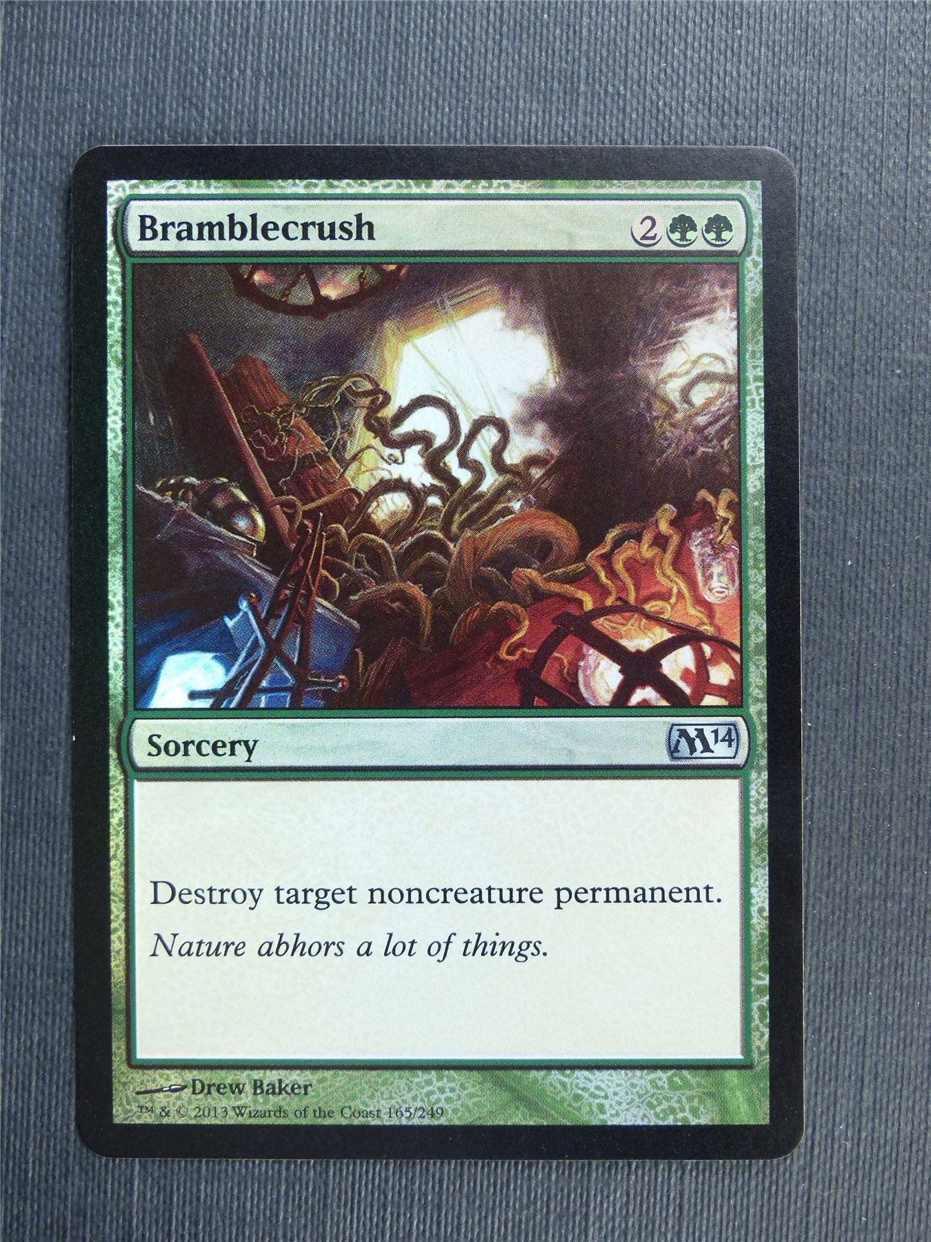 Bramblecrush Foil - Mtg Magic Cards #3AZ