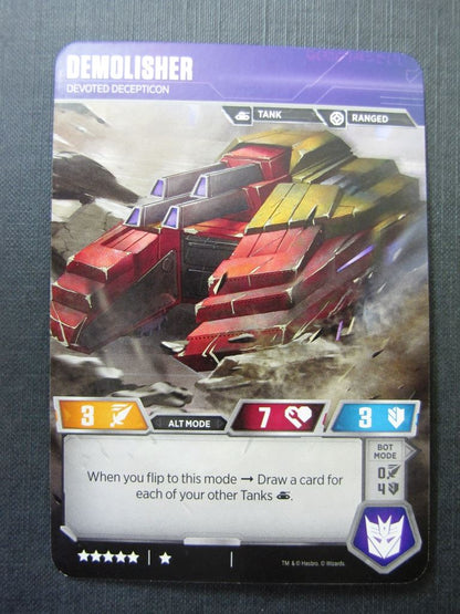 Demolisher UT T15/T40 - Transformers Cards # 7C37