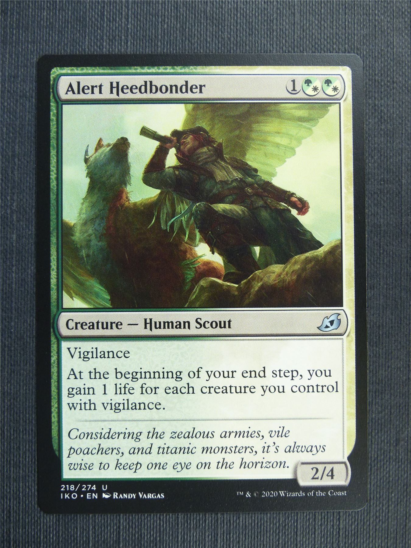 Alert Heedbonder - IKO Mtg Card