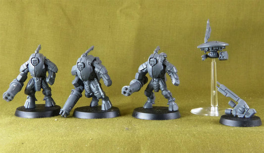 XV25 Stealth Battlesuits - Tau Empire - Warhammer AoS 40k #34