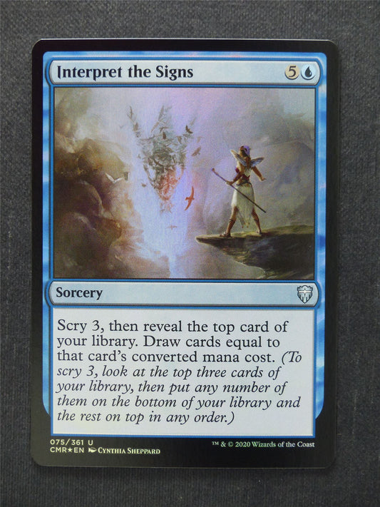 Interpret the Signs Foil - Commander Legends #ON