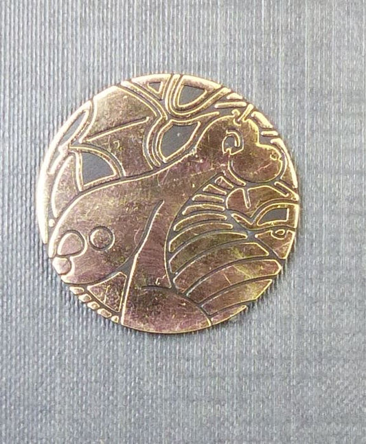 Dragonite Gold - Pokemon Coin #2UW