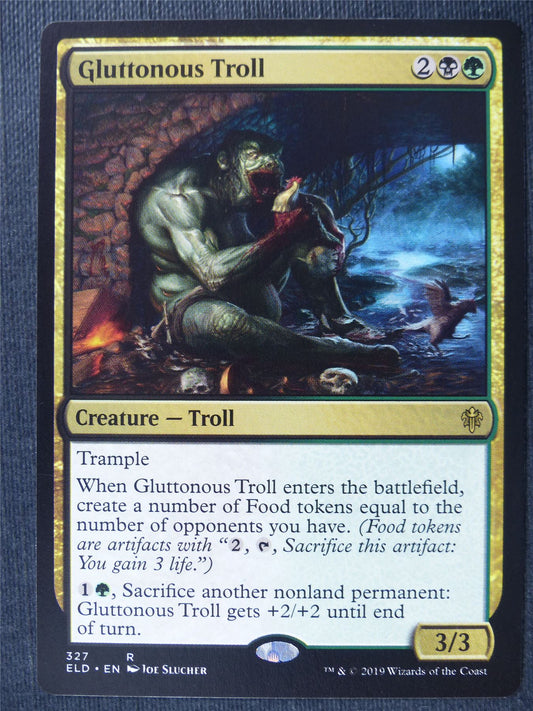Gluttonous Troll - Mtg Card #2RX