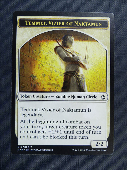 Temmet Vizier of Naktamun - Token - Mtg Magic Cards #2ZT
