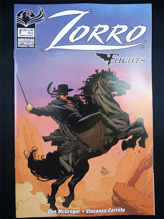 ZORRO: Flights #1 - Nov 2022 Mythology Comics #BD