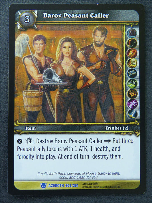Barov Peasant Caller - Rare - World Of Warcraft #1M0