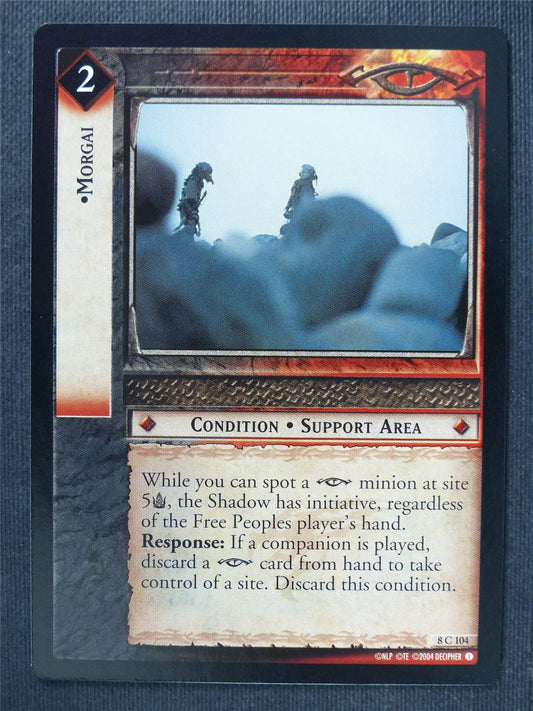 Morgai 8 C 104 - LotR Cards #3PD