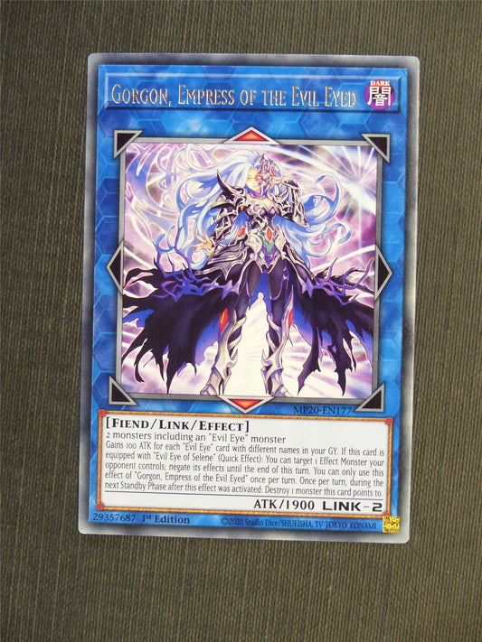 Gorgon Empress of the Evil Eyed MP20 Rare - 1st ed - Yugioh Cards #5IJ