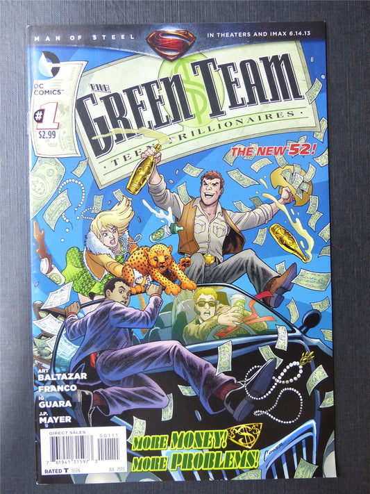 The GREEN Team: Teen Trillionaires #1 - DC Comics #7R