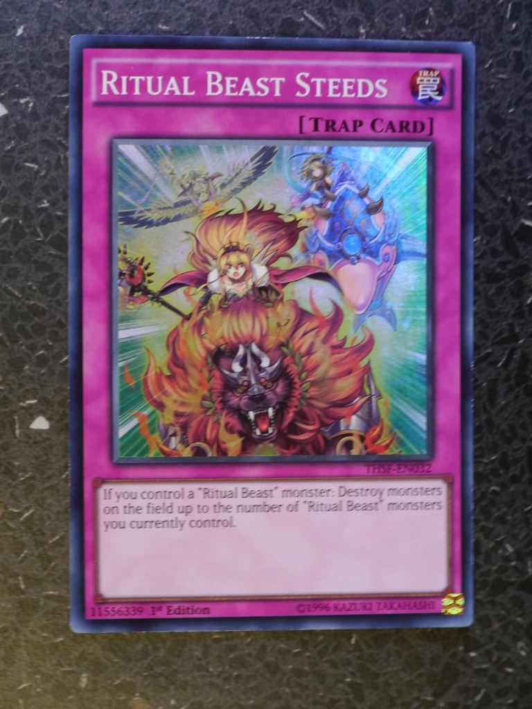 Yugioh Cards: RITUAL BEAST STEADS THSF SUPER RARE # 3F48