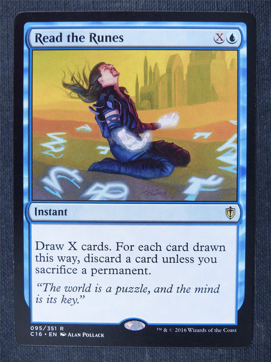 Read the Runes - Mtg Magic Cards #41O