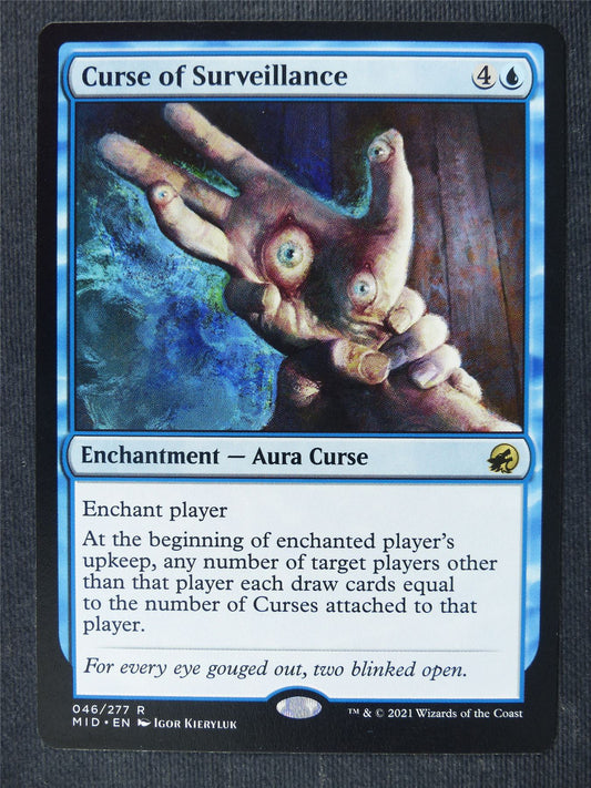 Curse of Surveillance - Mtg Magic Cards #41T