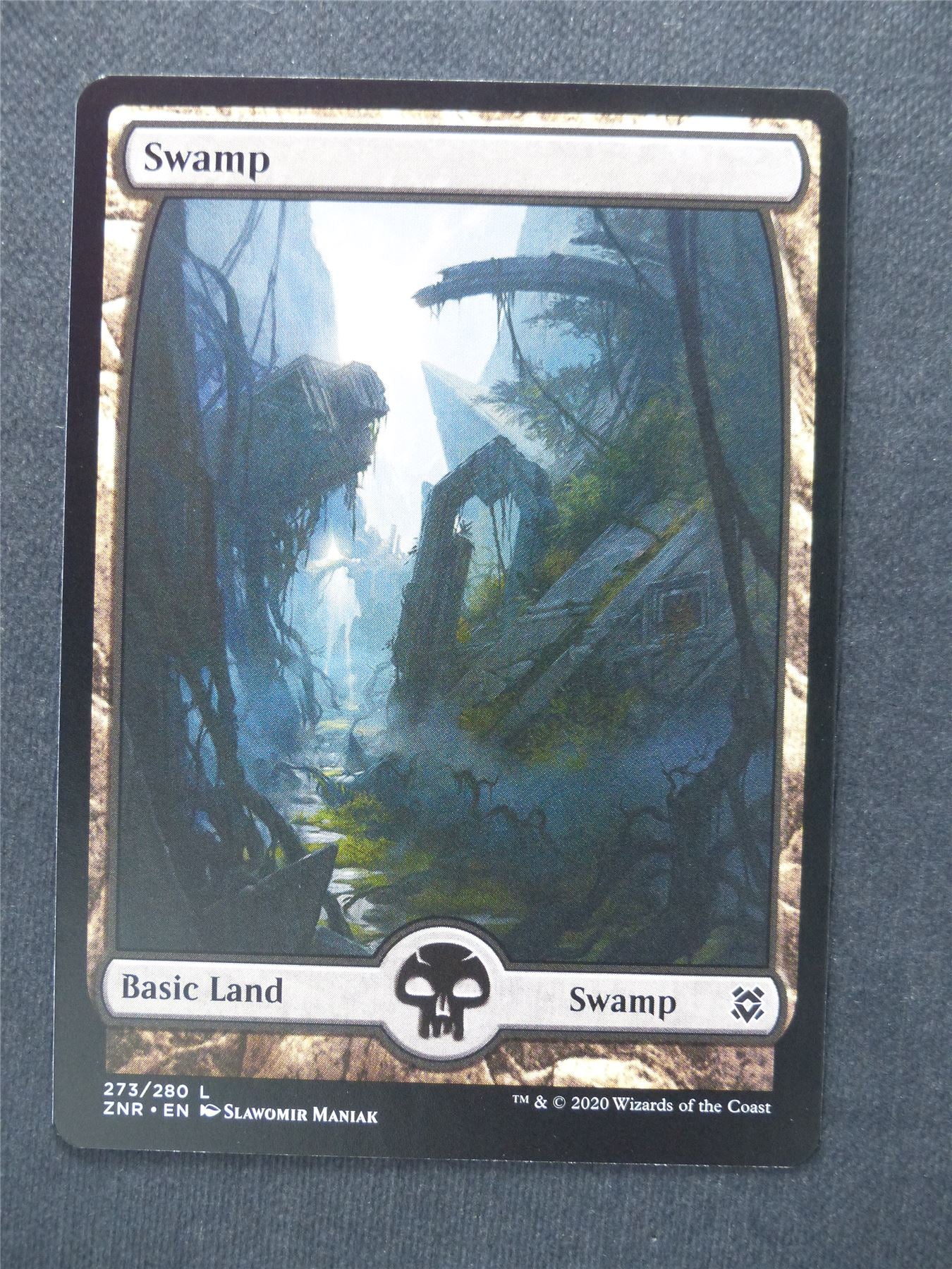 Swamp Full Art 273/280 - Mtg Magic Cards #8D