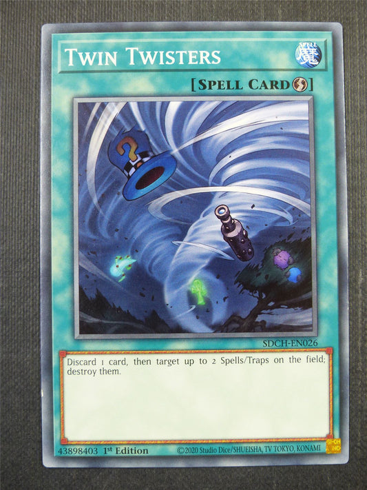 Twin Twisters SDCH - 1st ed Yugioh Card #3OK