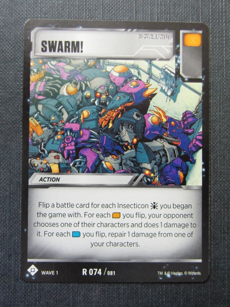 Swarm! R 074/081 - Transformers Card # 2I28