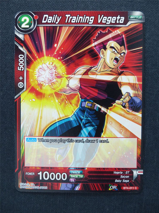 Daily Training Vegeta - Dragon Ball Super Cards #DH