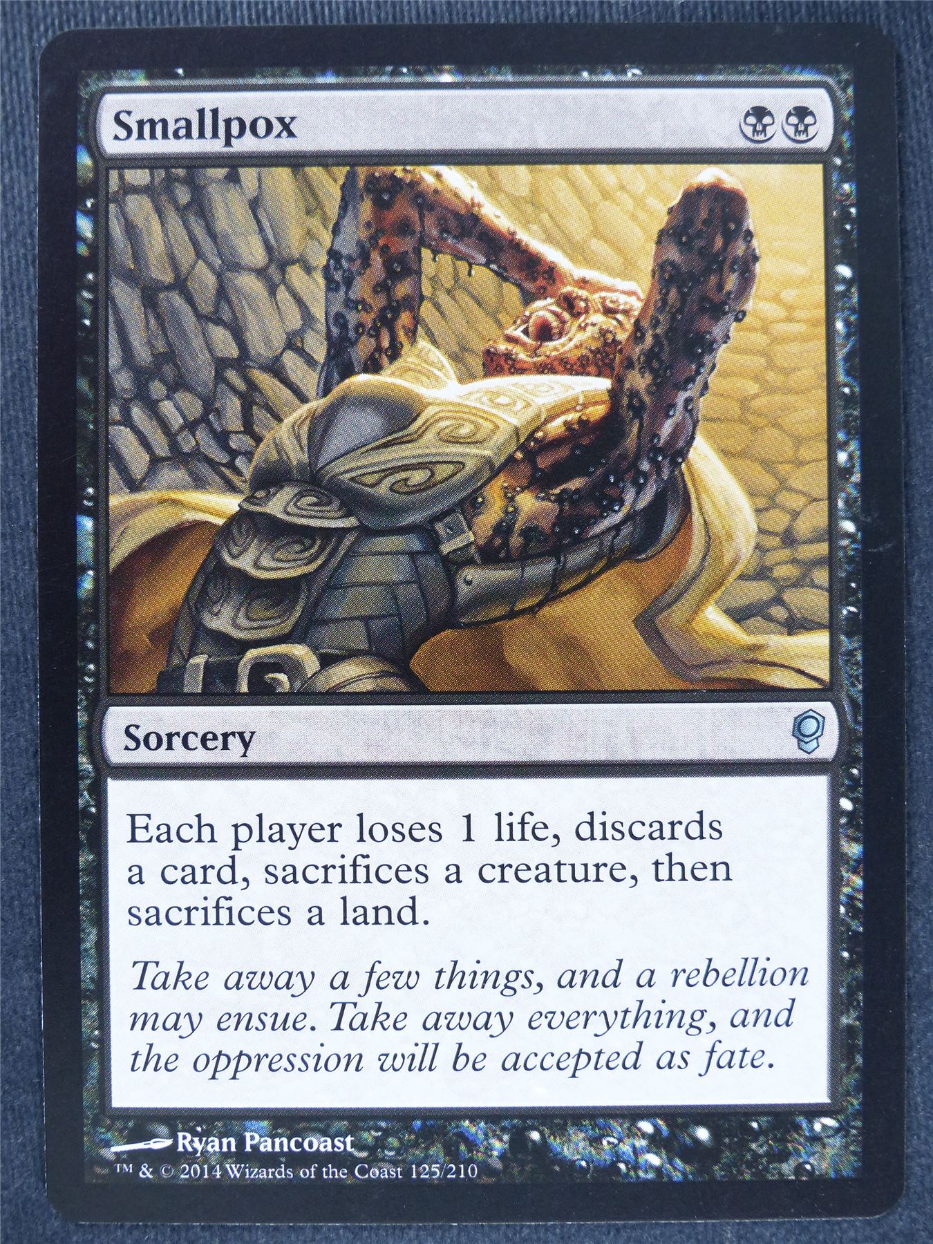 Smallpox - Mtg Magic Cards #DS