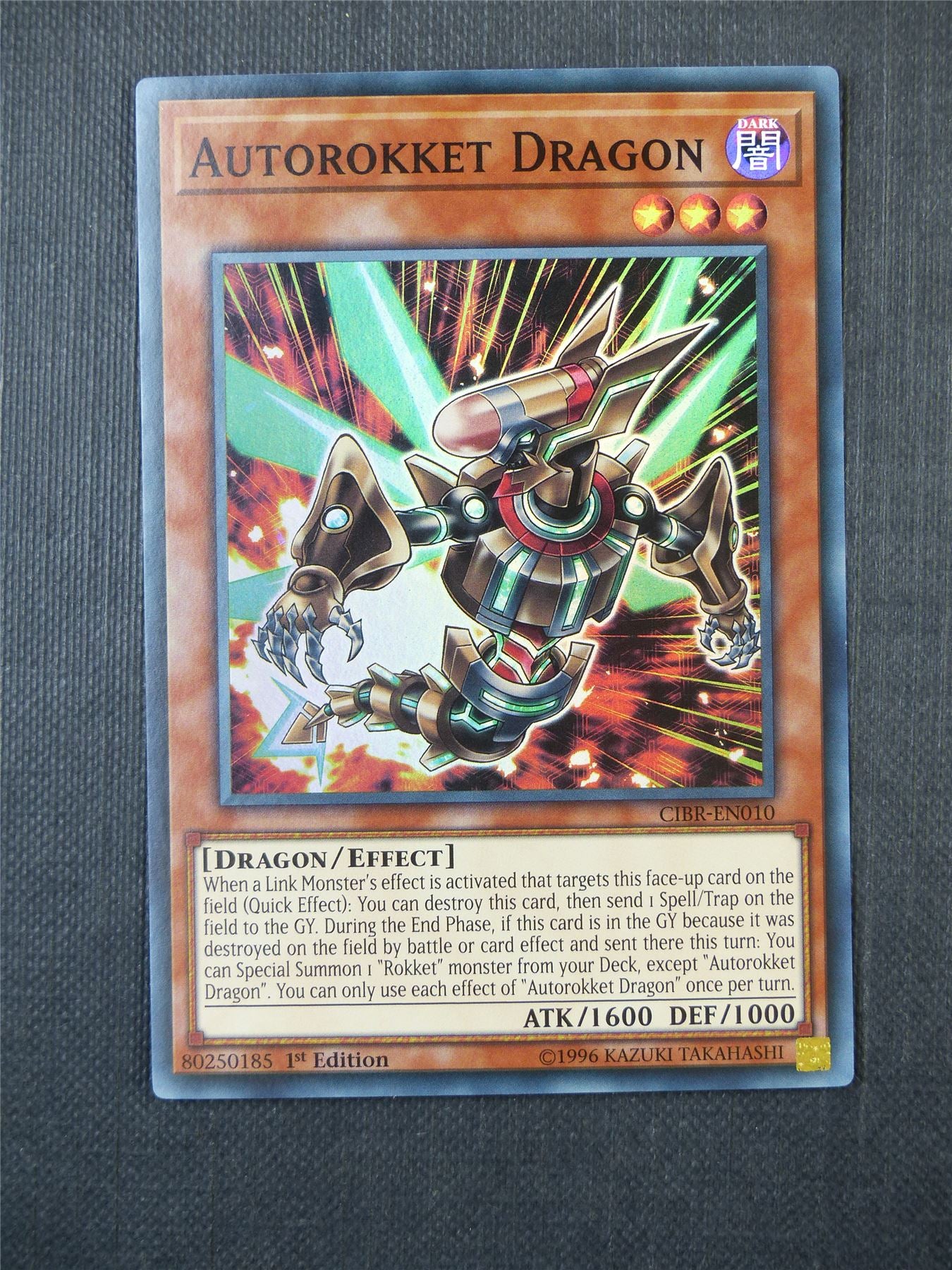 Autorokket Dragon - Yugioh Card #9LE