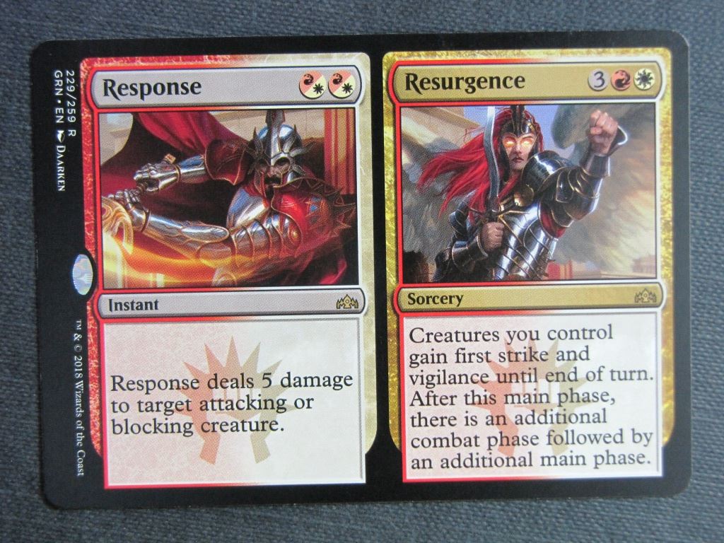 Response Resurgence - Mtg Magic Cards # 9D11