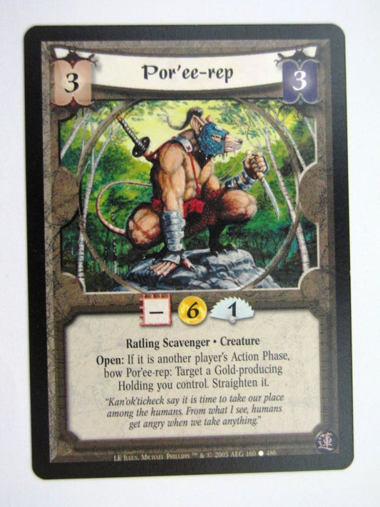 Vintage L5R Cards: POR' EE-REP # 27G88