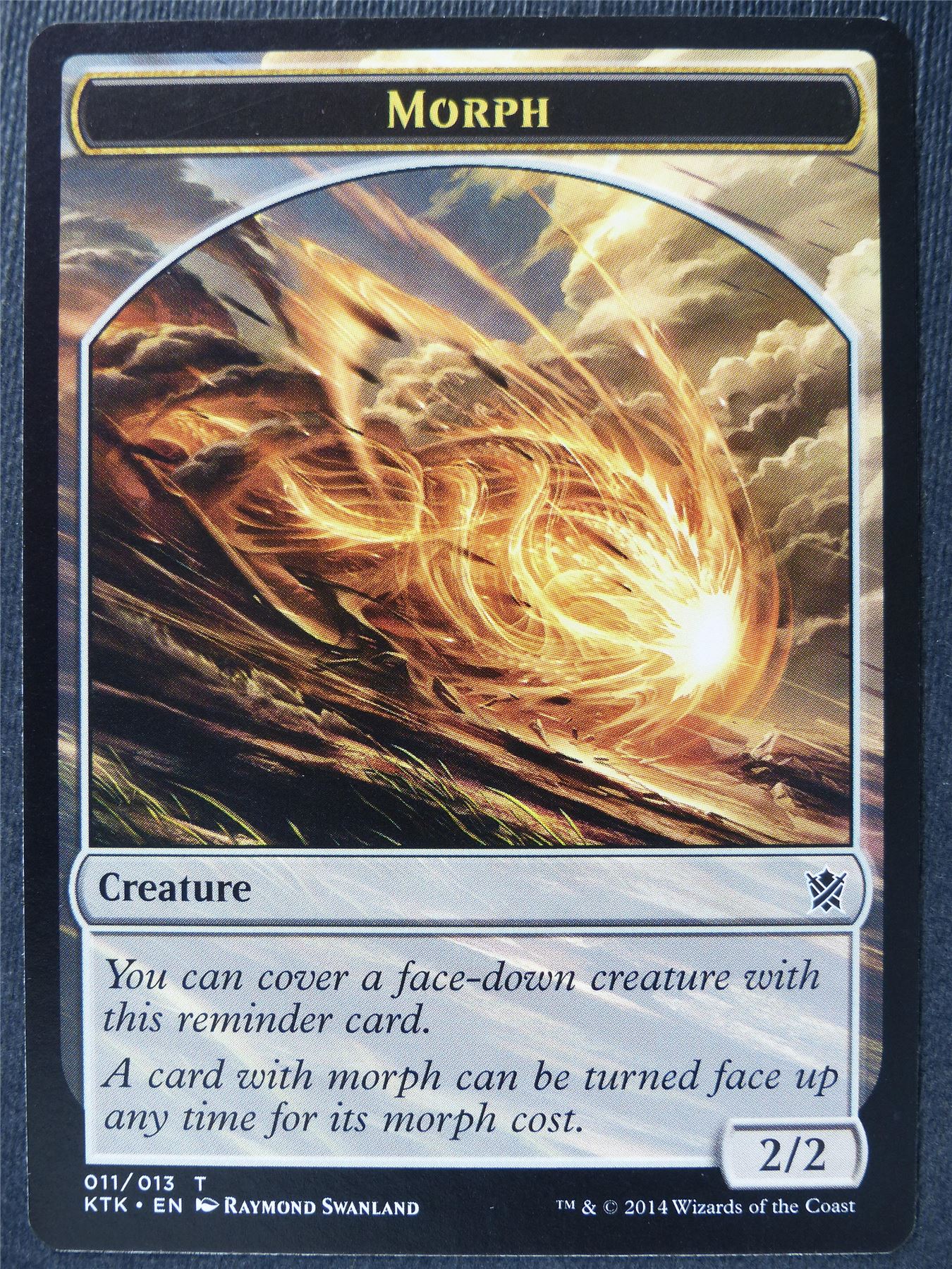 Morph Token - Mtg Card #3QR