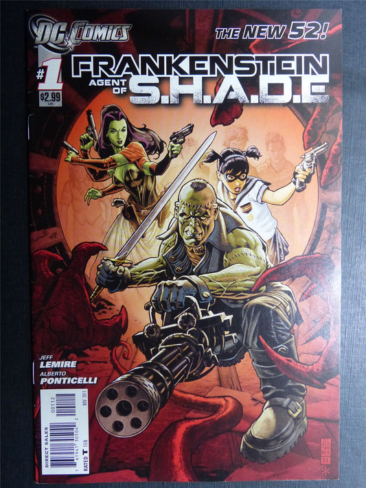 FRANKENSTEIN Agent of S.H.A.D.E. #1 - DC Comics #E3