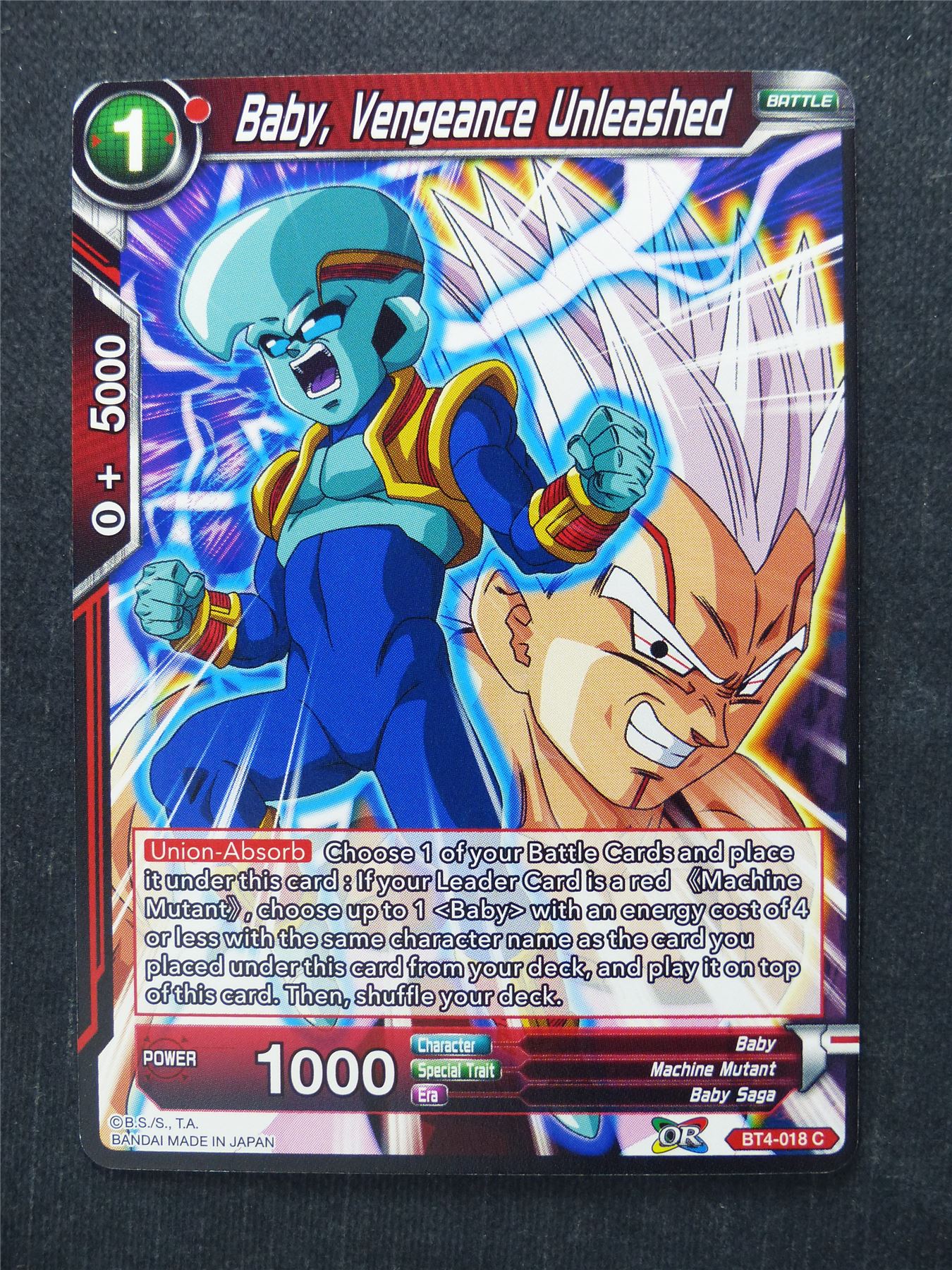 Baby Vengeance Unleashed - Dragon Ball Super Cards #3C