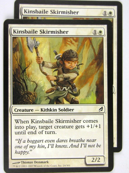 MTG Magic: the Gathering Cards: KINSBAILE SKIRMISHER x2: LRW