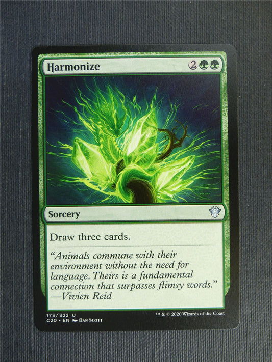 Harmonize - C20 - Mtg Card