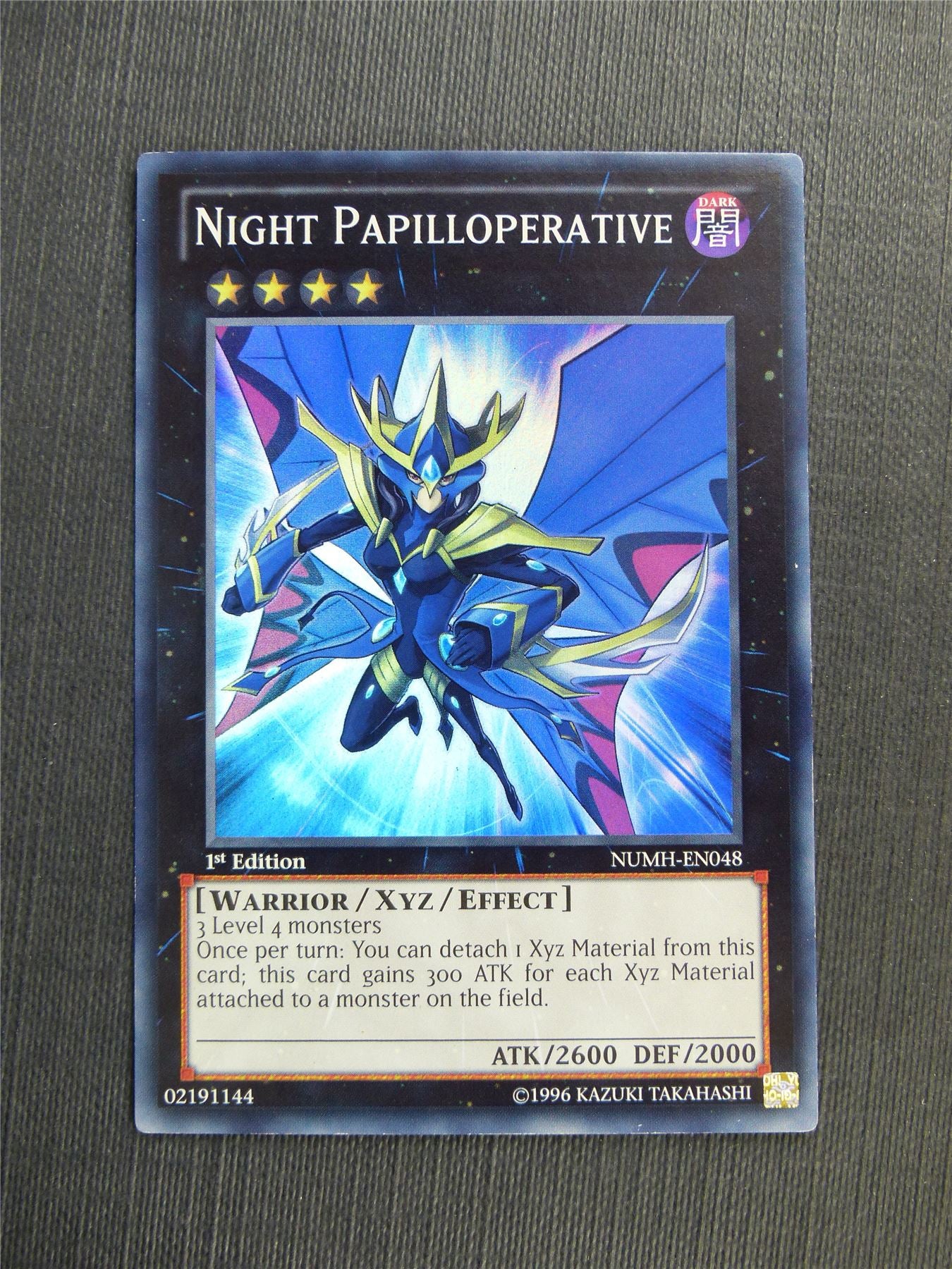 Night Papilloperative NUMH Super Rare - 1st ed - Yugioh Cards #4LI