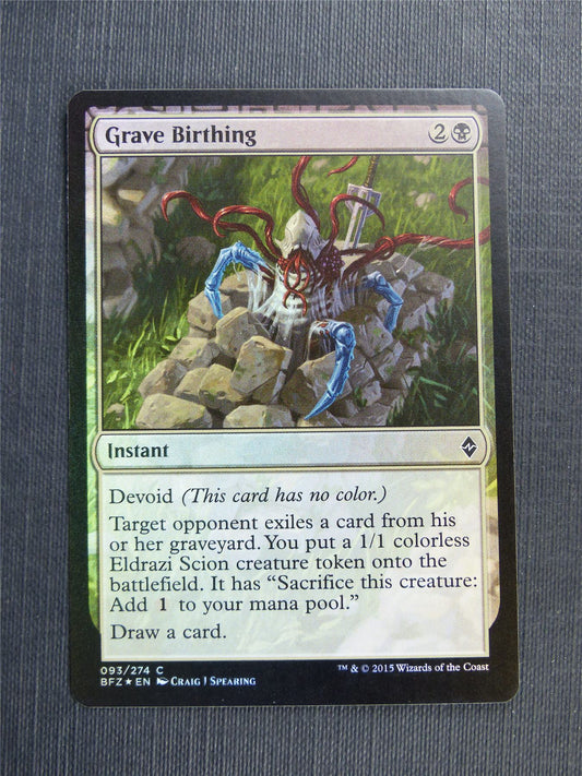 Grave Birthing Foil - Mtg Magic Cards #5B7