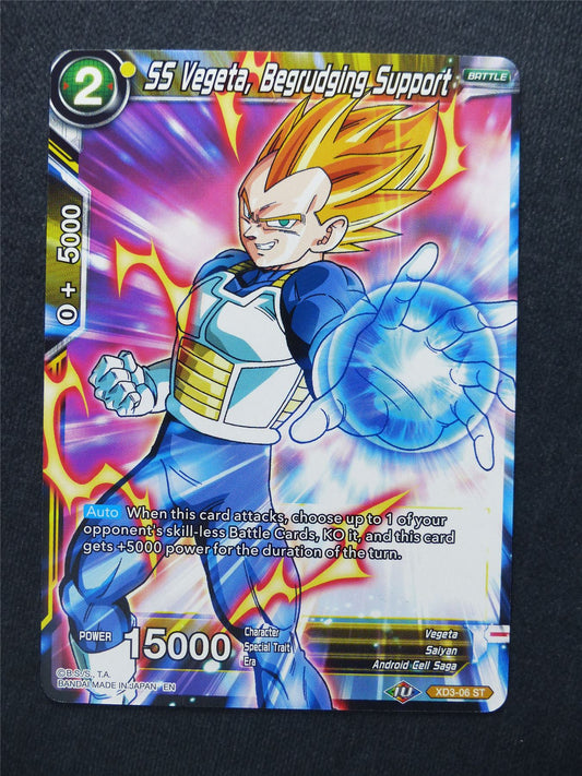 SS Vegeta Begrudging Support - Dragon Ball Super Cards #10X