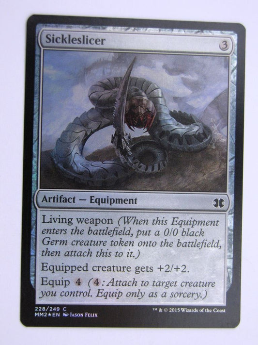 MTG MODERN MASTERS TWO FOIL: SICKLESLICER # 27J70