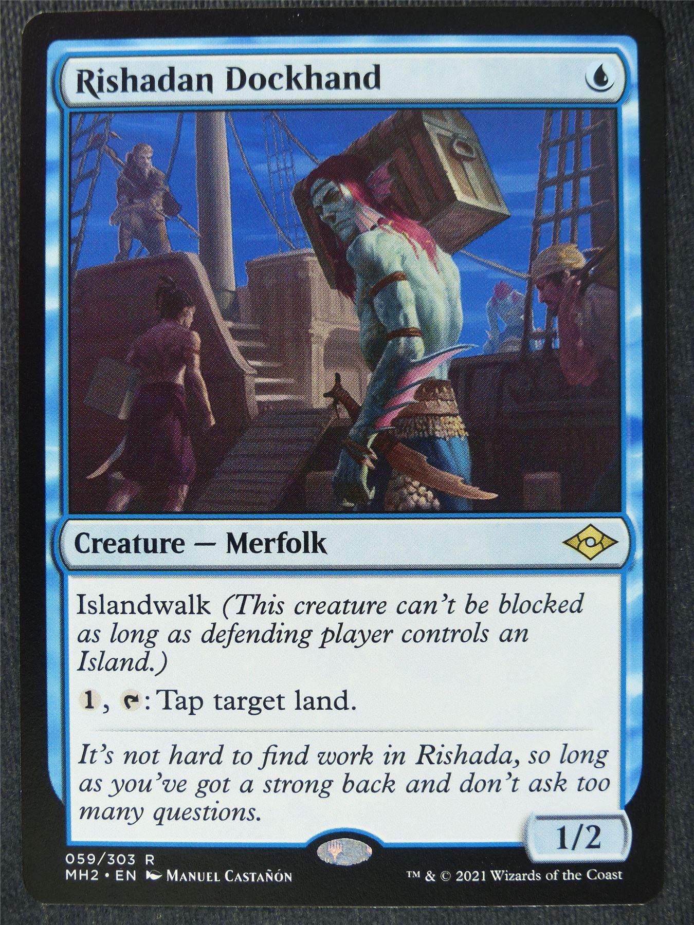 Rishadan Dockhand - MH2 - Mtg Magic Cards #EW