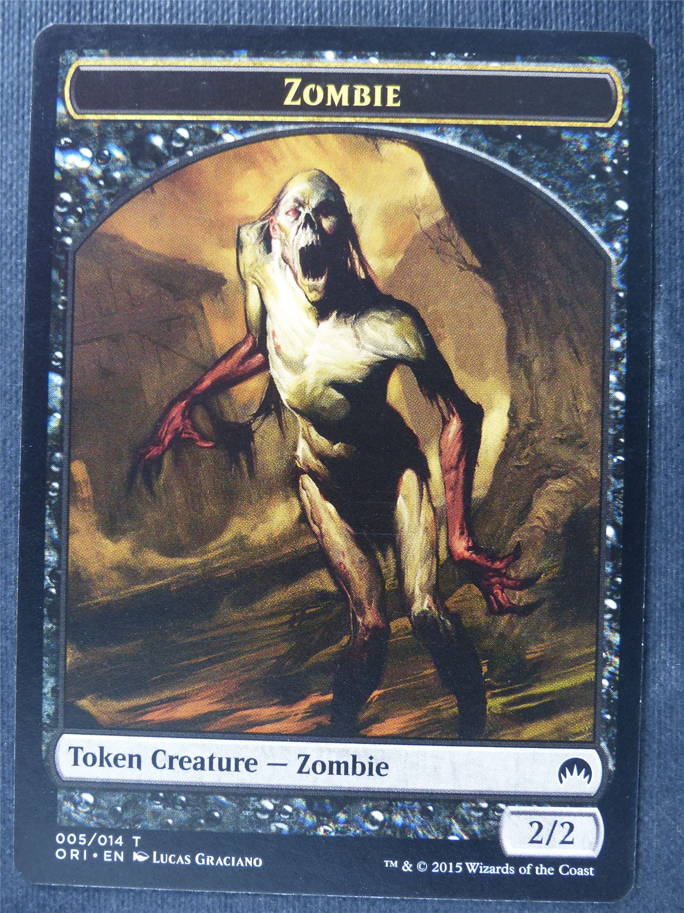 Zombie Token - Mtg Card #3W1