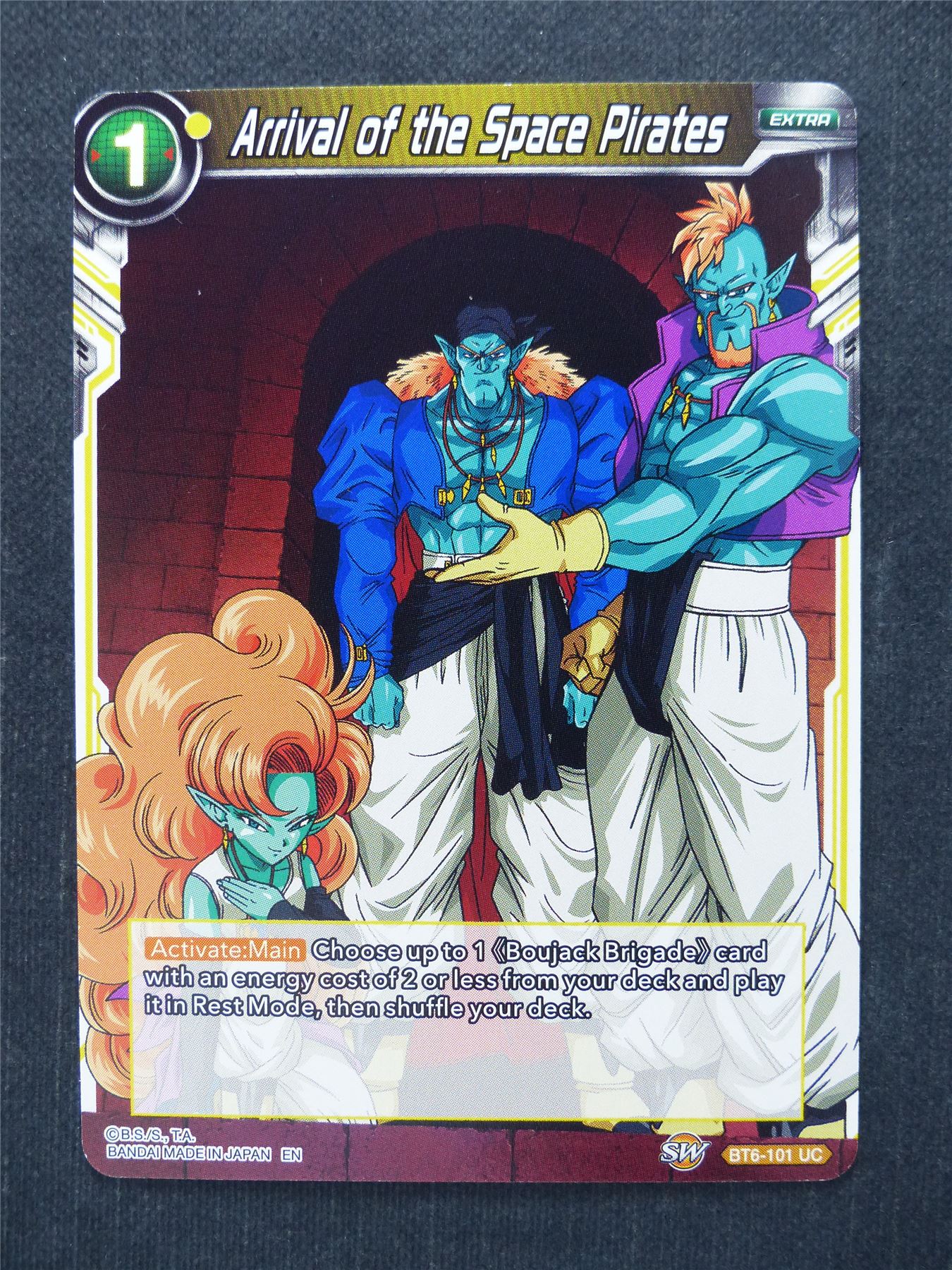 Arrival of the Space Pirates - Dragon Ball Super Cards #86