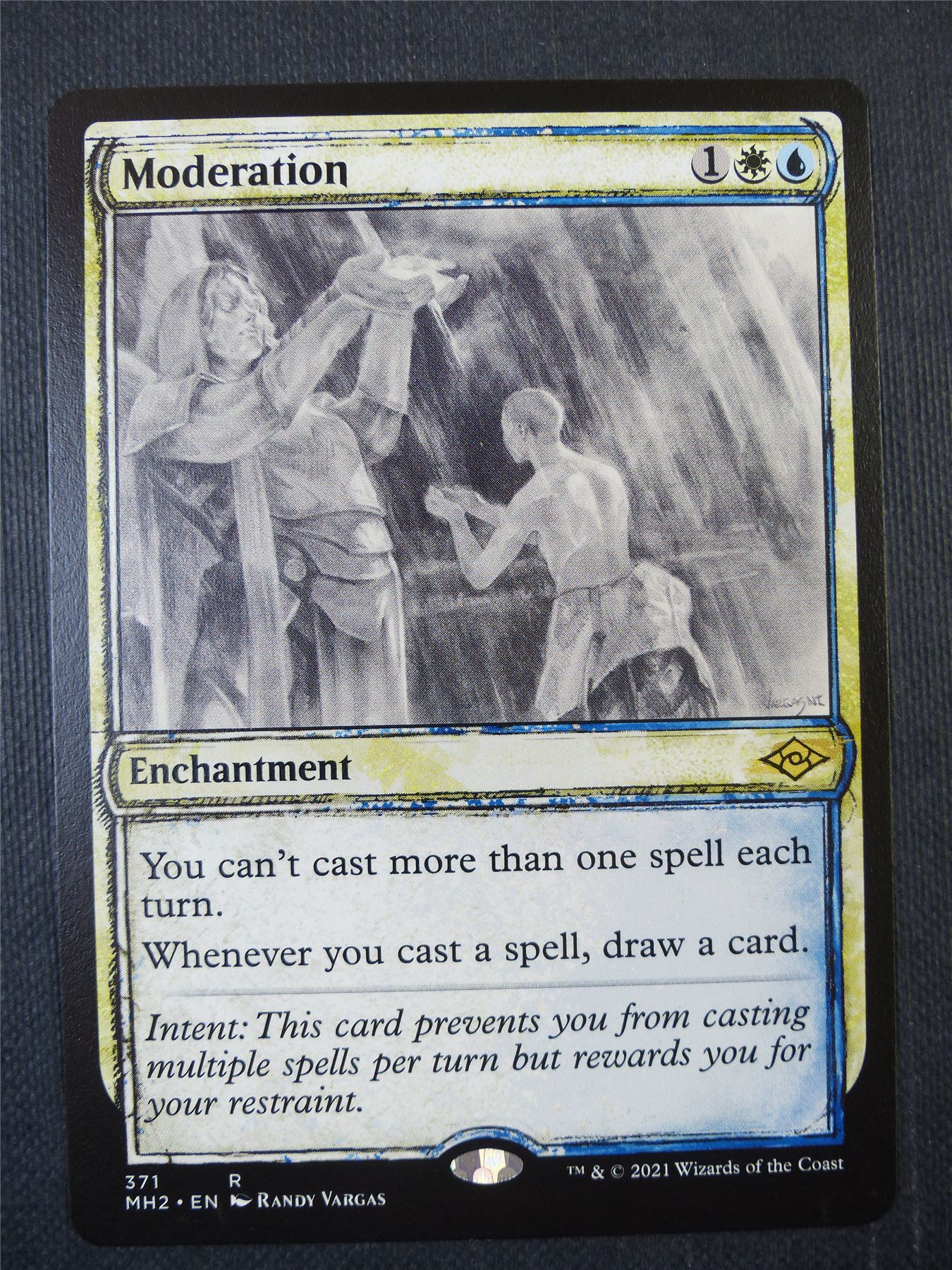 Moderation sketch - Mtg Card #91J