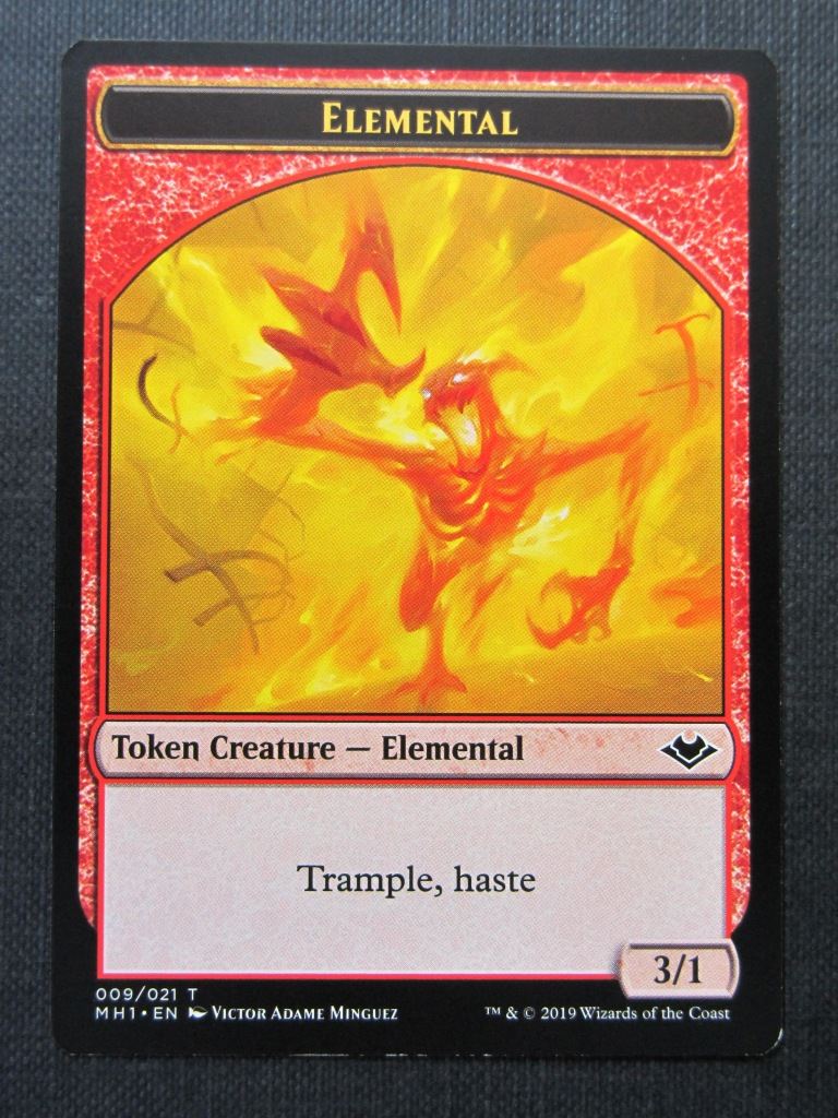 Soldier Elemental Token - Modern Horizons - Mtg Magic Cards # 8A77