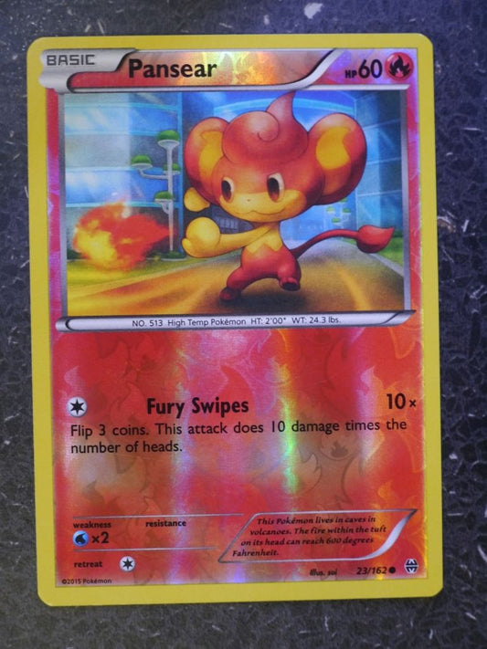 Pokemon Cards: PANSEAR 23/162 REVERSE HOLLOW # 5G81