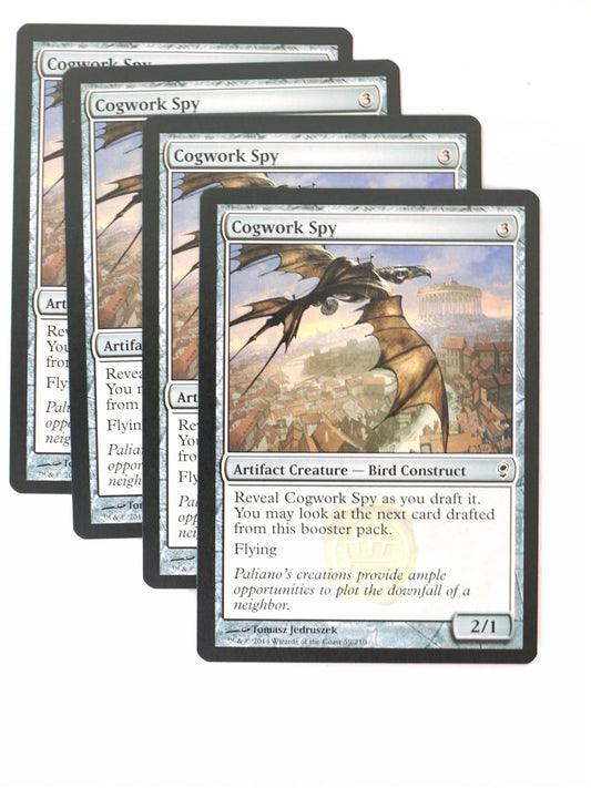 Mtg - Conspiracy - 4x Cogwork Spy