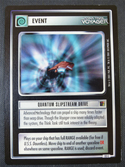 Quantum Slipstream Drive - Voyager - Star Trek Card #65X