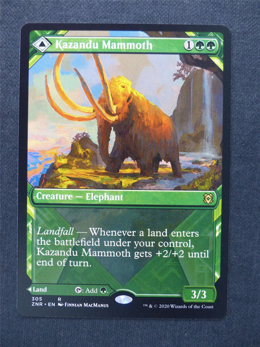 Kazandu Mammoth Showcase - Mtg Magic Cards #6B